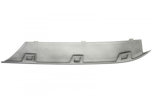 Grila bara fata dreapta plastic, gri, BASIS potrivit BMW 5 GRAN TURISMO F07 06.13-11.17 - Img 2