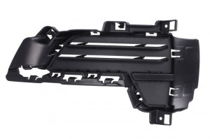 Grila bara fata dreapta potrivit BMW X5 F15, F85 2013-2018 - inchisa, plastic, negru