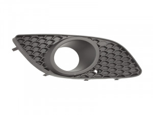 Grila bara fata dreapta potrivit OPEL ZAFIRA 2008-2011 - cu locas proiectoare, negru, TÜV