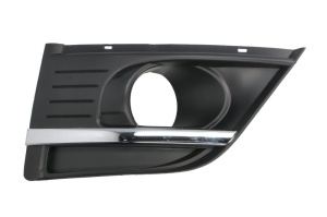 Grila bara fata potrivit Citroen C4 GRAND PICASSO I, C4 PICASSO I 2010-2013 - plastic, negru-mat