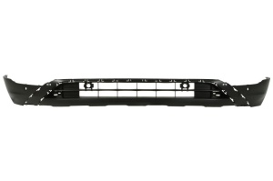 Grila bara fata potrivit VW T-CROSS SUV dupa 2018 - (cu gauri pentru senzorii de parcare, negru)