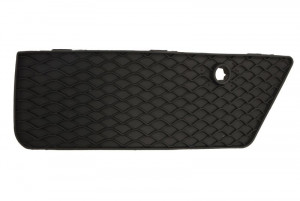 Grila bara fata spate potrivit MERCEDES GL (X166) 2012-2015 - stanga (plastic, negru)