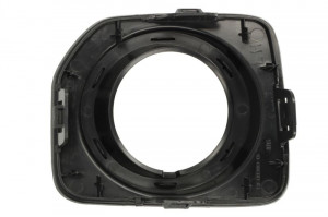 Grila bara fata Stanga cu locas proiector, plastic, negru potrivit LAND ROVER DISCOVERY IV 09.09-12.18 01.14-04.17 - Img 2