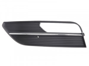 Grila bara fata stanga potrivit AUDI A3 HATCHBACK 2012-2016 - cu locas proiectoare, crom