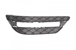 Grila bara fata stanga potrivit MERCEDES Clasa C T-MODEL (S204), C (W204) 2011-2014 - AVANTGARDE/ELEGANCE, cu locas lumini zi, negru/crom - Img 3