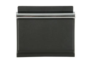Grila bara fata stanga potrivit Suzuki VITARA LY dupa 2020 - plastic, negru /crom, Bumper grille plug