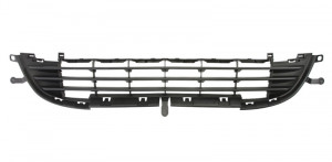 Grila bara Inferior/Mijloc, negru, potrivit PEUGEOT 207, 207/HATCHBACK 2006-2015 2009-2013