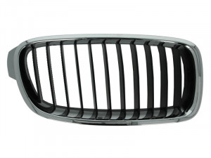Grila fata Dreapta crom/negru potrivit BMW 3 F30, F80, 3 F31 1.5-3.0H 2011-2019