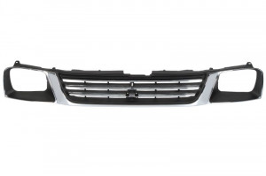 Grila fata potrivit MITSUBISHI L 200 1996-2000 - negru/crom