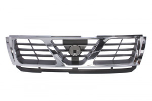Grila fata Y61, crom/gri inchis potrivit NISSAN PATROL GR IV, PATROL GR V 2.8D-4.8 1988-2001