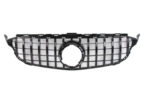 Grila radiator AMG STYLING/GT, negru lucios potrivit MERCEDES C-KLASA W205 2018-2021