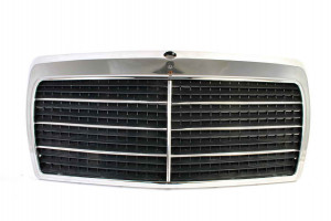 Grila radiator complet, crom potrivit MERCEDES 124 A124, 124 C124, 124 W124, 124 T-MODEL S124 2.0-5.0 1984-1993 - Img 1