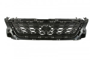 Grila radiator Mijloc potrivit SEAT IBIZA IV, IBIZA IV SC, IBIZA IV ST, IBIZA V 1.0-2.0D dupa 2008 - (negru, CZ)