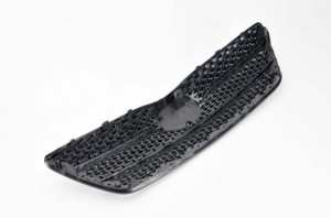 Grila radiator potrivit TOYOTA COROLLA 1.4-2.0D 2001-2008 pana in 2004 - (Hatchback, negru) - Img 3