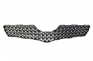 Grila radiator potrivit TOYOTA YARIS 1.0-1.8 2005-2014 pana in 2009 - (negru)