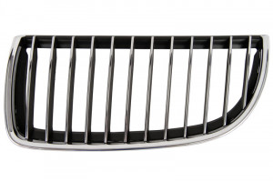 Grila radiator Stanga potrivit BMW 3 (E90), 3 (E91) 1.6-4.0 2004-2012 pana in 2008 - (crom) - Img 2