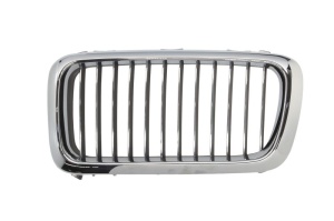 Grila radiator Stanga potrivit BMW 7 (E38) 2.5D-5.4 1994-2001 pana in 2001 - (crom/negru)