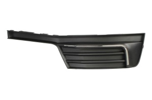 Grila ventilatie bara fata dreapta potrivit AUDI A3 8V 2016-2020 - (cu șipcă cromată, plastic, negru/crom, SPORTBACK)