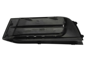 Grila ventilatie bara fata dreapta potrivit AUDI A3 8V 2016-2020 - (cu șipcă cromată, plastic, negru/crom) - Img 2