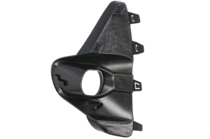 Grila ventilatie bara fata dreapta potrivit OPEL CORSA F dupa 2019 - (cu orificii pentru lumini de zi, negru, GS LINE) - Img 2
