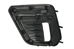 Grila ventilatie bara fata dreapta potrivit SUBARU FORESTER SK 2019-2021 - (cu dungă neagra, cu orificii pentru lumini de zi, negru) - Img 2