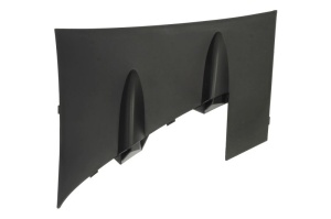 Grila ventilatie bara fata stanga potrivit MERCEDES C-KLASA W205 2018-2021 - (exterior, plastic, negru, AMG STYLING)