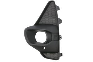 Grila ventilatie bara fata stanga potrivit OPEL CORSA F dupa 2019 - (cu orificii pentru lumini de zi, negru, GS LINE)