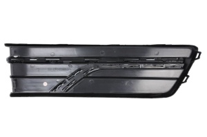 Grila ventilatie bara fata stanga potrivit VW PASSAT B7 FL USA 2016-2019 - (cu dungă acoperită cu crom, plastic, negru/crom) - Img 2