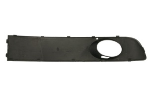 Grila ventilatie bara fata stanga potrivit VW TRANSPORTER T5 2009-2015 - (cu orificii lampa ceata, negru-mat, MULTIVAN) - Img 2