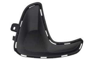 Grila ventilatie bara protectie fata stanga potrivit TOYOTA YARIS XP21 dupa 2020 - (negru-mat)