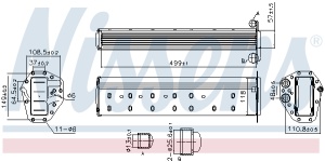 Intercooler potrivit BMW 1 (F20), 1 (F21), 2 (F22, F87), 2 (F23), 3 (F30, F80), 3 (F31), 3 GRAN TURISMO (F34), 4 (F32, F82), 4 (F33, F83), 4 GRAN COUPE (F36), 5 (G30, F90), 5 (G31) 3.0 07.15- - Img 3