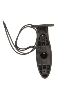 Lumina clarificare dreapta, portocaliu/rosu/alb, LED, inaltime 120mm; latime 42mm; adancime 38mm, în relief, lungime cablu 350mm, cu cuier, 12/24V (unghi în relief) - Img 2