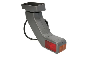 Lumina clarificare stanga, rosu, R5W, brat lung, 12/24V potrivit IVECO EUROCARGO I-III 01.91-09.15 - Img 3