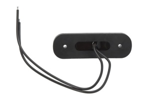 Lumina delimitare stanga/dreapta, forma: oval, rosu/fumuriu, LED, inaltime 24,2mm; latime 83,8mm; adancime 10,4mm lungime cablu 230mm, 12/24V (IP66/IP68) - Img 2