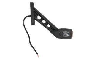 Lumina delimitare stanga/dreapta, portocaliu/rosu/alb, LED fara prindere, pe brațul lung, 24V - Img 2