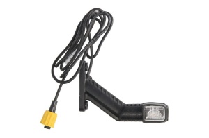 Lumina delimitare stanga; SUPERPOINT IV, portocaliu/rosu/alb, LED lungime cablu 2000mm, pe brațul lung, 12/24V (conector: ASS2, SUPERPOINT IV) - Img 2
