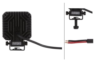 Lumina lucru (LED, 12/24V, 24W, 1700lm, numar elemente LED: 4, lungime: 3000mm, inaltime: 70mm, latime: 95mm, adancime: 41mm, lungime cablu: 3m, cu senzor termic; lumina dispersata) - Img 4