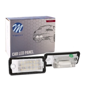 Lumina numar inmatriculare, culoare lumina: alb; set, 12V, cu aprobare circulatie potrivit AUDI A3, A4 B6, A4 B7, A6 ALLROAD C6, A6 ALLROAD C7, A6 C6, A8 D3, A8 D4, Q7 11.00-09.18 - Img 3