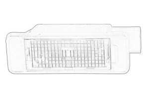 Lumina numar inmatriculare potrivit DACIA LOGAN II, SANDERO II; RENAULT CAPTUR II, KOLEOS II, MEGANE IV, SCENIC IV, TWINGO III; SMART FORFOUR, FORTWO dupa 2012 - Img 3