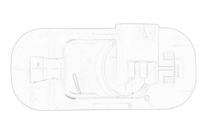 Lumina numar inmatriculare potrivit ISUZU D-MAX I, D-MAX II 05.02-12.22 - Img 2