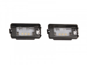 Lumina numar (LED) potrivit SEAT ALTEA, ALTEA XL, AROSA, CORDOBA 6K, IBIZA II 6K, IBIZA II FL 6K, LEON 1P, TOLEDO III 5P; VW POLO CLASSIC 1993-2009