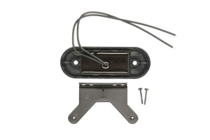 Lumini clarificare stanga/dreapta, alb, LED, inaltime 41mm; latime 115mm; adancime 20mm, în relief, lungime cablu 220mm, cu cuier, 12/24V - Img 2