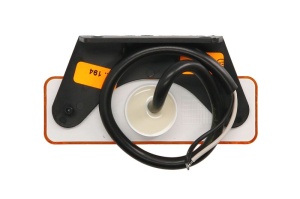 Lumini clarificare stanga/dreapta, portocaliu, LED, inaltime 31mm; latime 98mm; adancime 27mm, în relief, lungime cablu 280mm, cu cuier, 12/24V - Img 2