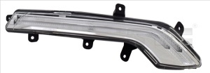 Lumini de zi stanga potrivite Peugeot 508 I 2014-2018 - LED, functii aditionale: indicator de rotire, lampi de pozitie, nu pentru RXH - Img 2