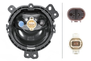Lumini zi stanga (Halogen/PSX24W/W5W, funcțiile luminilor: Lumini zi, position lumini) potrivit MINI COUNTRYMAN R60 06.10-12.16 - Img 4