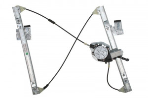 Macara geam Fata Stanga potrivit SEAT CORDOBA, IBIZA II, INCA; VW CADDY II, CADDY II/MINIVAN, POLO, POLO III CLASSIC, POLO IV, POLO V dupa 1993 - (electric, cu motor, numar de usi: 4)