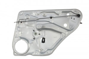 Macara geam Spate Dreapta potrivit VW PASSAT B5, PASSAT B5.5, PASSAT B6 1996-2012 - (electric, fara motoras, cu panou) - Img 2