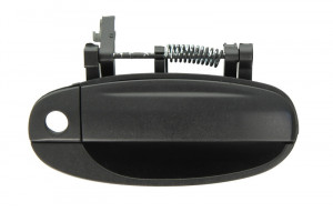 Maner usa Dreapta Fata potrivit CHEVROLET AVEO II 2008-2011 - (exterior, cu gaura pentru incuietoare; negru)