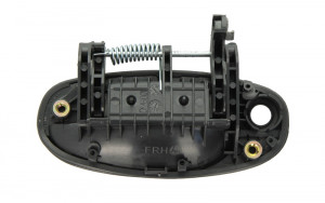 Maner usa Dreapta Fata potrivit CHEVROLET AVEO II 2008-2011 - (exterior, cu gaura pentru incuietoare; negru) - Img 2