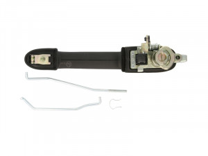 Maner usa Dreapta Fata potrivit FIAT BRAVA, BRAVO I 1995-2002 - (exterior, cu gaura pentru incuietoare; negru) - Img 2